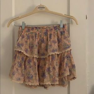 Loveshackfancy Floral Skirt XS